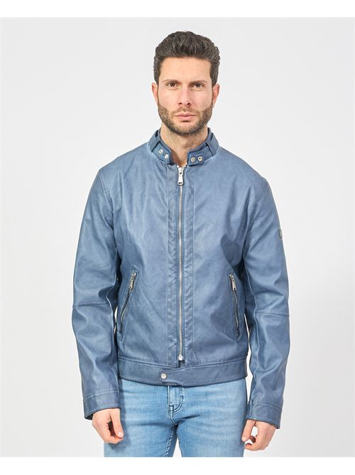 Veste en cuir pour homme Yes Zee YES ZEE | J540-G5000713